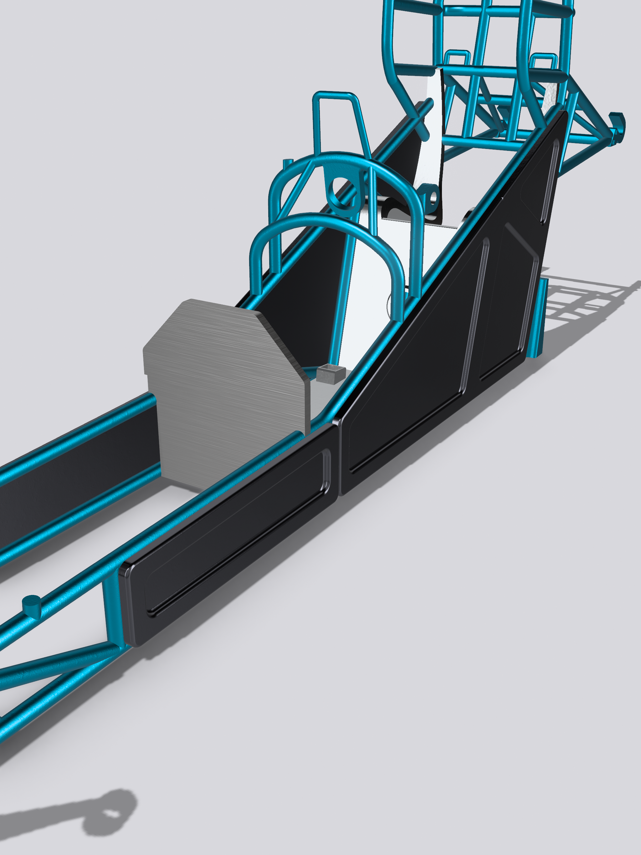 Funy Chasmis Funny Car Chassis Platform 2 Options High Detail | Scotty's Hobbie's